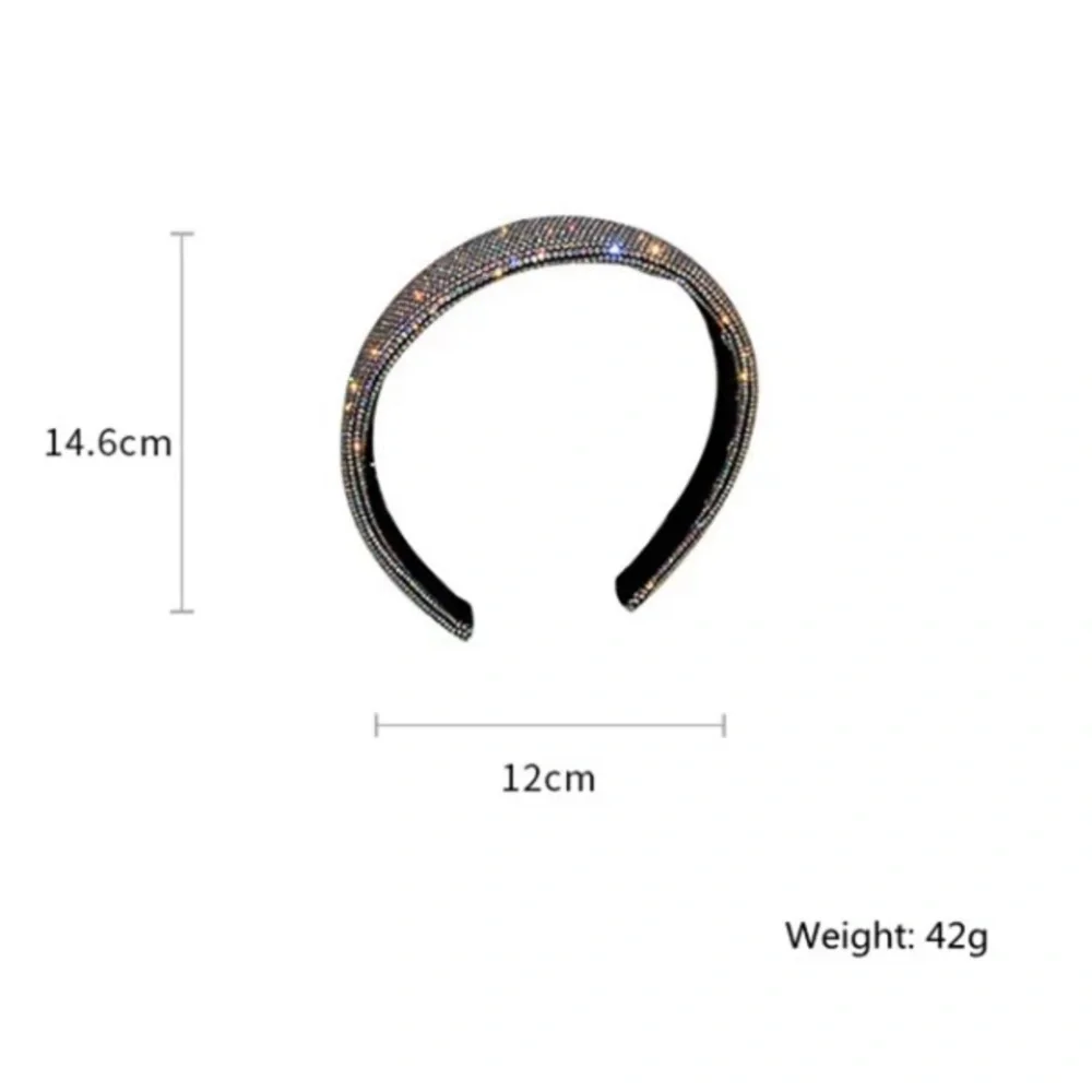 🌟 Luxury Rhinestone Crystals Headband